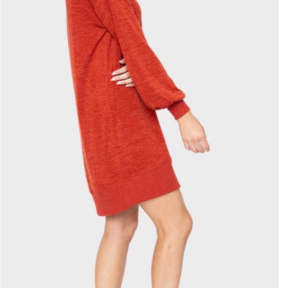 Gibson Look Women's Red Sweater Dress